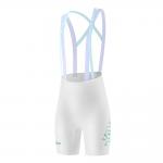 Pantaloni scurti pentru ciclism Rockbros YDDK017-1 TVI, Pentru femei, Insertii din spuma, Marime M, Alb 2 - lerato.ro