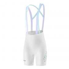 Accesorii biciclete / motociclete / trotinete electrice, Pantaloni scurti pentru ciclism Rockbros YDDK017-1 TVI, Pentru femei, Insertii din spuma, Marime L, Alb, lerato.ro
