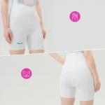Pantaloni scurti pentru ciclism Rockbros YDDK017-1 TVI, Pentru femei, Insertii din spuma, Marime L, Alb 6 - lerato.ro