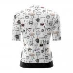 Tricou femei cu maneca scurta pentru ciclism Rockbros 15110005005, Material Flexibil si Respirabil, Poliester / Elastan, Marime L, Alb 6 - lerato.ro