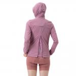Jacheta femei pentru ciclism cu gluga Rockbros YPW069 TVI, Respirabila, Windproof, Elemente reflectorizante, Marime L, Roz 8 - lerato.ro