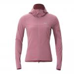 Jacheta femei pentru ciclism cu gluga Rockbros YPW069 TVI, Respirabila, Windproof, Elemente reflectorizante, Marime M, Roz 2 - lerato.ro
