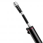 Pompa bicicleta Rockbros SMART-B, 150 PSI, Compatibila cu valve Presta / Schrader, Negru 4 - lerato.ro