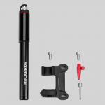 Pompa bicicleta Rockbros SMART-B, 150 PSI, Compatibila cu valve Presta / Schrader, Negru 7 - lerato.ro