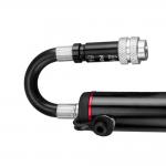 Pompa bicicleta Rockbros SMART-B, 150 PSI, Compatibila cu valve Presta / Schrader, Negru 8 - lerato.ro