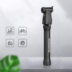 Pompa bicicleta Rockbros TM-1701P, 80 PSI, Design telescopic, Compatibila cu valve Presta / Schrader, Negru 3 - lerato.ro