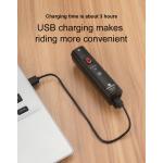 Lumina bicicleta Rockbros V9M-1000, LED, 4000mAh, 1000lm, Incarcare USB-C, Functie lanterna, IPX6, Negru 13 - lerato.ro