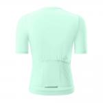 Tricou femei cu maneca scurta pentru ciclism Rockbros TVI, Material Flexibil si Respirabil, Poliester / Elastan, Marime L, Verde 3 - lerato.ro