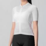 Tricou femei cu maneca scurta pentru ciclism Rockbros TVI, Material Flexibil si Respirabil, Poliester / Elastan, Marime M, Alb 6 - lerato.ro