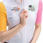 Tricou femei cu maneca scurta pentru ciclism Rockbros 15210005005, Material Flexibil si Respirabil, Poliester / Elastan, Marime L, Alb 8 - lerato.ro