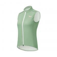 Accesorii biciclete / motociclete / trotinete electrice, Vesta femei pentru ciclism Rockbros MJ008 TVI, Respirabila, Elemente reflectorizante, Marime M, Verde, lerato.ro