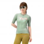 Tricou femei cu maneca scurta pentru ciclism Rockbros YDDX012-1 TVI, Material Flexibil si Respirabil, Poliester / Spandex, Marime S, Verde 3 - lerato.ro