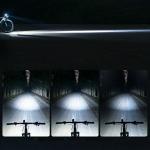 Lumina bicicleta Rockbros RHL400, 2000mAh, 400lm, USB-C, IPX6, Negru 6 - lerato.ro