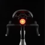 Lumina bicicleta spate Rockbros RL1F Road To Sky, Sistem de localizare Senzor de franare, 400 mAh, USB-C, IPX5, Negru 6 - lerato.ro