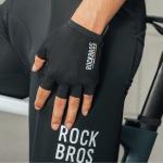 Manusi de ciclism fara degete Rockbros TLS004 ROAD TO SKY, Marime S, Negru 7 - lerato.ro