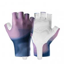 Manusi de ciclism fara degete pentru femei Rockbros S389, Marime L, Mov