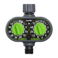 Gradina Smart, Programator pentru irigare Rainpoint ITV121, 1 zona, 4 moduri de dunctionare, Presiune maxima 8 bar, Duratam maxima udare 2h, IP54, Verde, lerato.ro