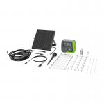 Kit solar pentru irigare prin picurare RainPoint IK15P, 2 moduri de functionare, Durata maxima udare 30min, 2000mAh, IPX4, USB-C, Gri 3 - lerato.ro