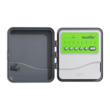Programatoare stropire, Programator automat pentru irigare Rainpoint HIC1208W, 8 zone, Pana la 9 programe / zona, WiFi, Verde / Gri, lerato.ro