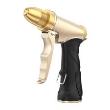 Duza pentru furtun de gradina RainPoint MZ255-2, Reglabila, Gold