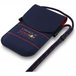 Geanta universala pentru telefon Red Bull Logo and Lines, Navy Blue 4 - lerato.ro