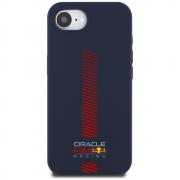 Carcasa Red Bull Silicone Powerbar cu MagSafe compatibila cu iPhone 16e, Navy Blue