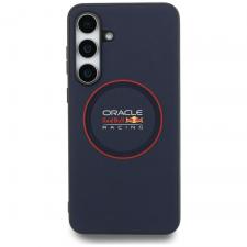Carcasa Red Bull Meshed Red Ring cu MagSafe compatibila cu Samsung Galaxy S25 FE, Navy Blue