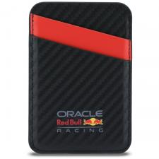 Leather Style, Portofel Red Bull Carbon, Compatibil MagSafe, Negru, lerato.ro