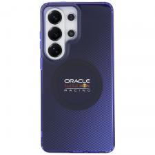 Husa Red Bull Double Layer Blended Lines cu MagSafe compatibila cu Samsung Galaxy S26 Ultra, Navy Blue