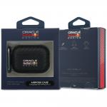 Carcasa Red Bull Logo Carbon compatibila cu Apple AirPods Pro 3, Negru 5 - lerato.ro