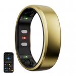 Inel smart pentru fitness RingConn RCA-01 Gen 2, Marimea 14, Bluetooth 5.0, IP68, Carcasa incarcare inclusa, Gold 3 - lerato.ro