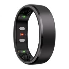 Inel smart pentru fitness RingConn RCA-01 Gen 2, Marimea 7, Bluetooth 5.0, IP68, Carcasa incarcare inclusa, Negru