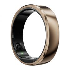 Inel smart pentru fitness RingConn RCA-02 Gen 2 Air, Marimea 14, Bluetooth 5.0, IP68, Statie incarcare inclusa, Gold