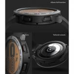 Carcasa si rama ornamentala Ringke compatibile cu Samsung Galaxy Watch 4 (44mm) Silver/Black