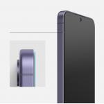 Set 2 folii sticla cu sistem de montare Ringke Easy Slide compatibil cu Samsung Galaxy S24 Privacy 3 - lerato.ro