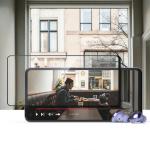 Folie protectie Ringke ID FC Glass compatibila cu Samsung Galaxy A72 Black 7 - lerato.ro
