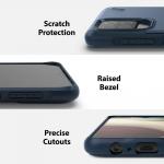 Carcasa Ringke Onyx compatibila cu Samsung Galaxy A12 (2020/2021) Navy Blue