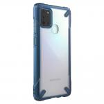 Carcasa Ringke Fusion X Samsung Galaxy A21s Space Blue 2 - lerato.ro