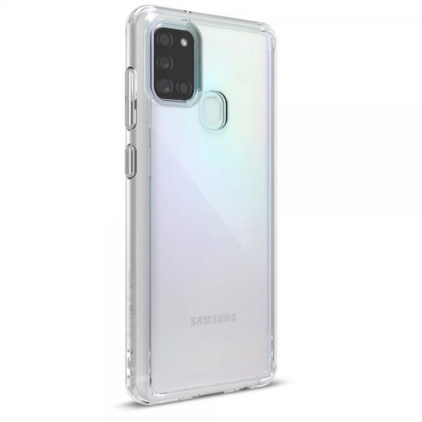 Carcasa Ringke Fusion Samsung Galaxy A21s Clear 1 - lerato.ro