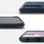 Carcasa Ringke Onyx compatibila cu Samsung Galaxy A32 5G Navy Blue 3 - lerato.ro