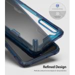 Carcasa Ringke Fusion X compatibila cu Samsung Galaxy A50 (2019) Space Blue 4 - lerato.ro