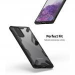 Carcasa Ringke Fusion X Samsung Galaxy S20 Plus Black 3 - lerato.ro