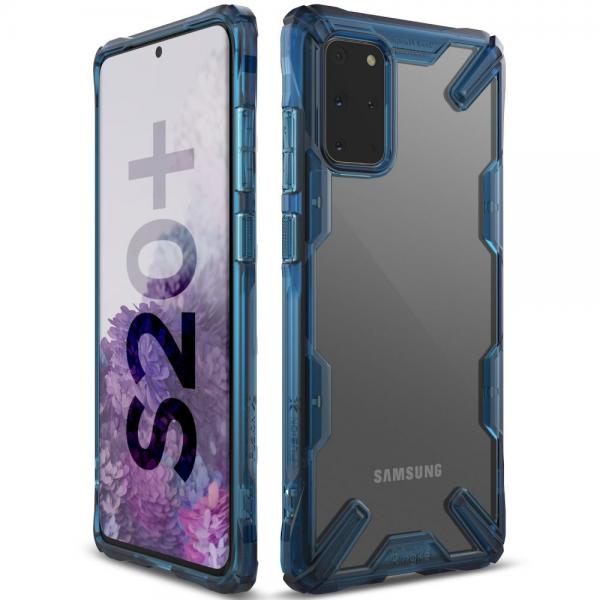 Carcasa Ringke Fusion X Samsung Galaxy S20 Plus Space Blue 1 - lerato.ro