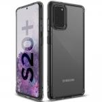 Carcasa Ringke Fusion Samsung Galaxy S20 Plus Smoke Black 2 - lerato.ro