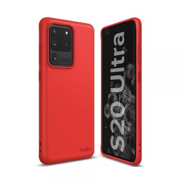 Carcasa Ringke Air S Samsung Galaxy S20 Ultra Red 1 - lerato.ro