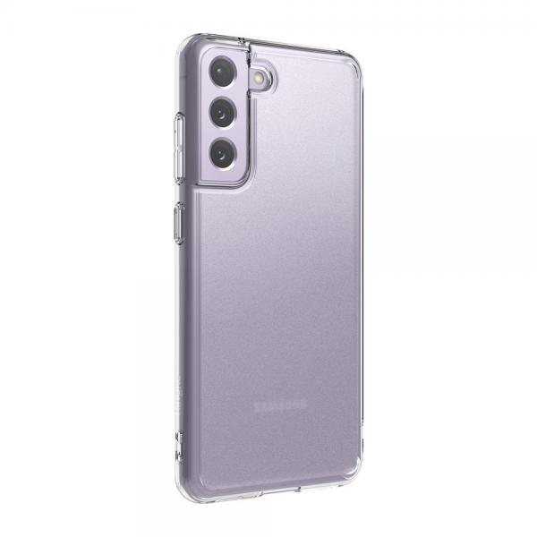 Carcasa Ringke Fusion compatibila cu Samsung Galaxy S21 FE 5G Matte Clear 1 - lerato.ro