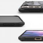 Carcasa Ringke Fusion X Samsung Galaxy S21 Plus Camo Black 4 - lerato.ro