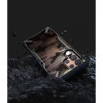 Carcasa Ringke Fusion X compatibila cu Samsung Galaxy S22 Ultra Camo Black