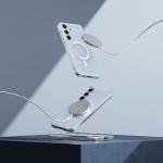 Carcasa Ringke Fusion Magnetic MagSafe compatibila cu Samsung Galaxy S24 FE Clear 4 - lerato.ro