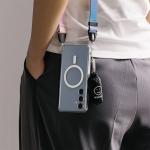 Carcasa Ringke Fusion Magnetic MagSafe compatibila cu Samsung Galaxy S24 FE Clear 3 - lerato.ro